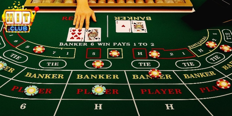 Baccarat được hỗ trợ live và bảng thống kê từng trận