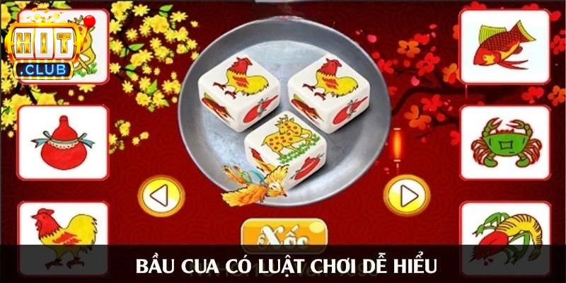 Luật chơi Bầu cua Hitclub đơn giản