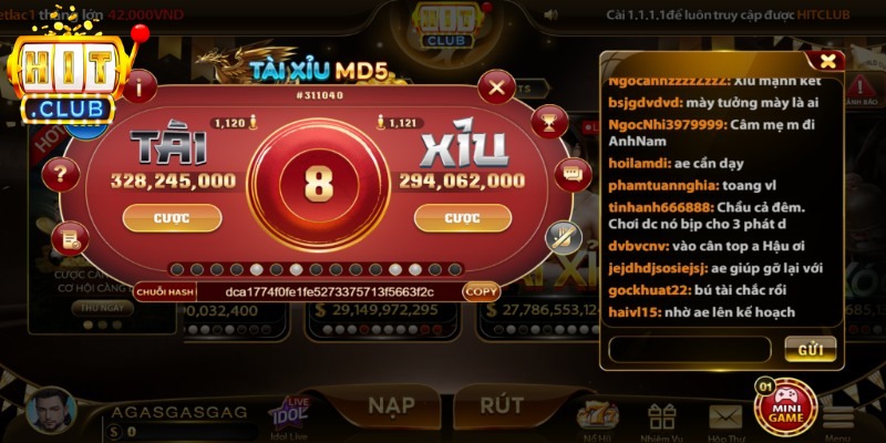 Cửa cược đặc sắc trong tài xỉu Hitclub